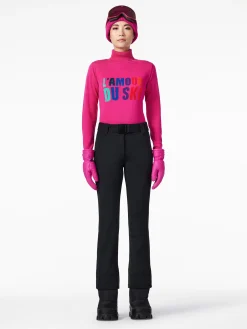 AMOUR Long Sleeve Knit Sweater