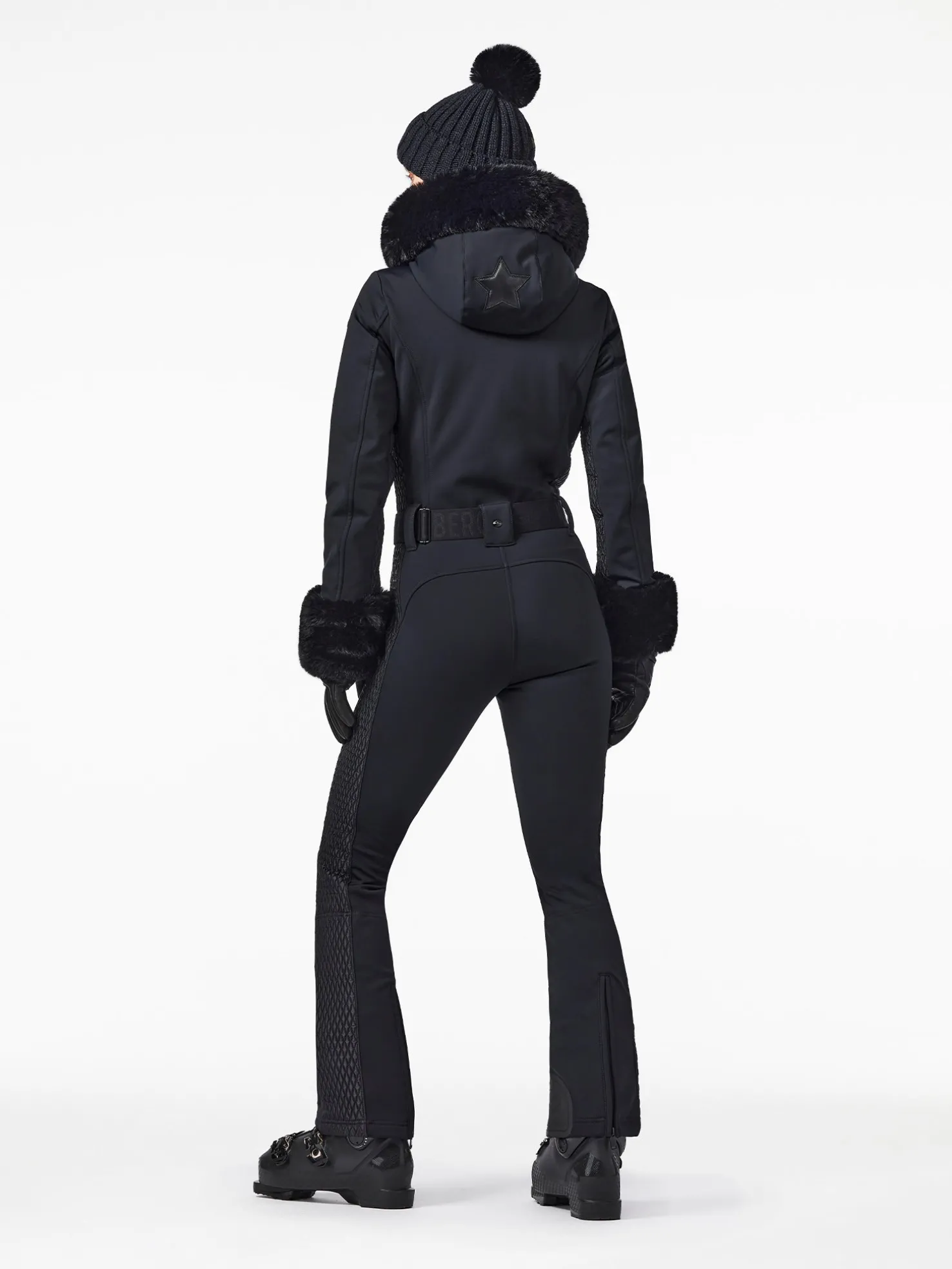 ANGELE FAUX BORDER Ski Suit