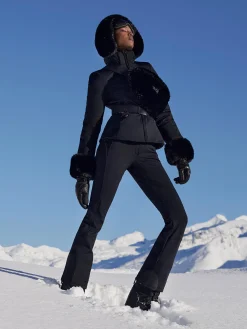 GISELLE FAUX BORDER Ski Jacket