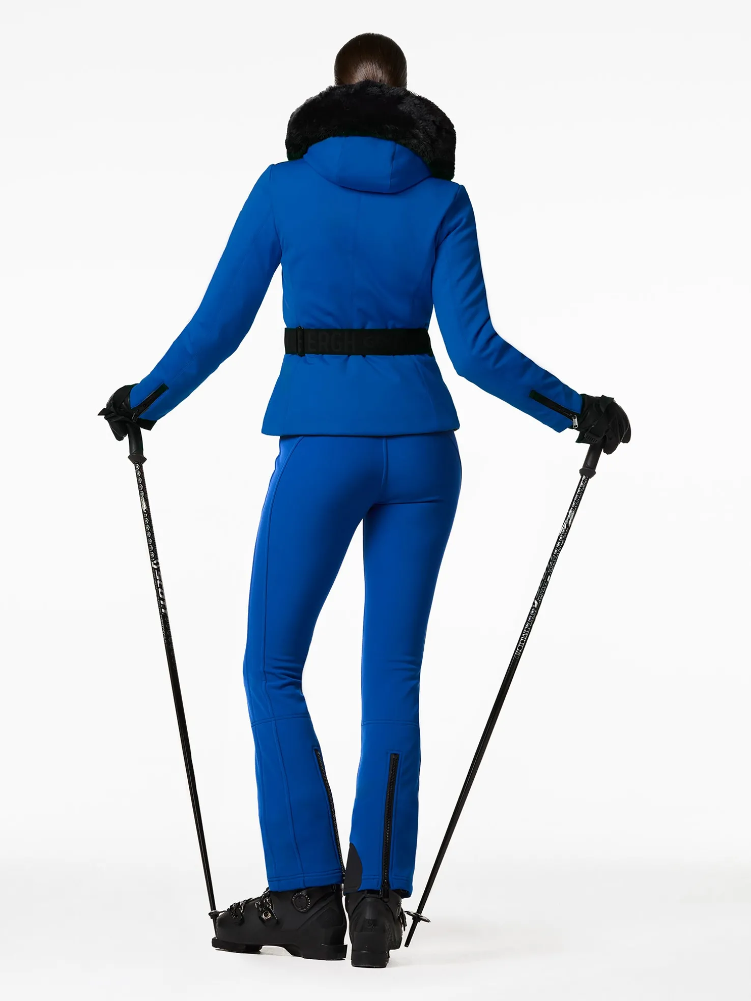 Hida Faux Border Ski Jacket