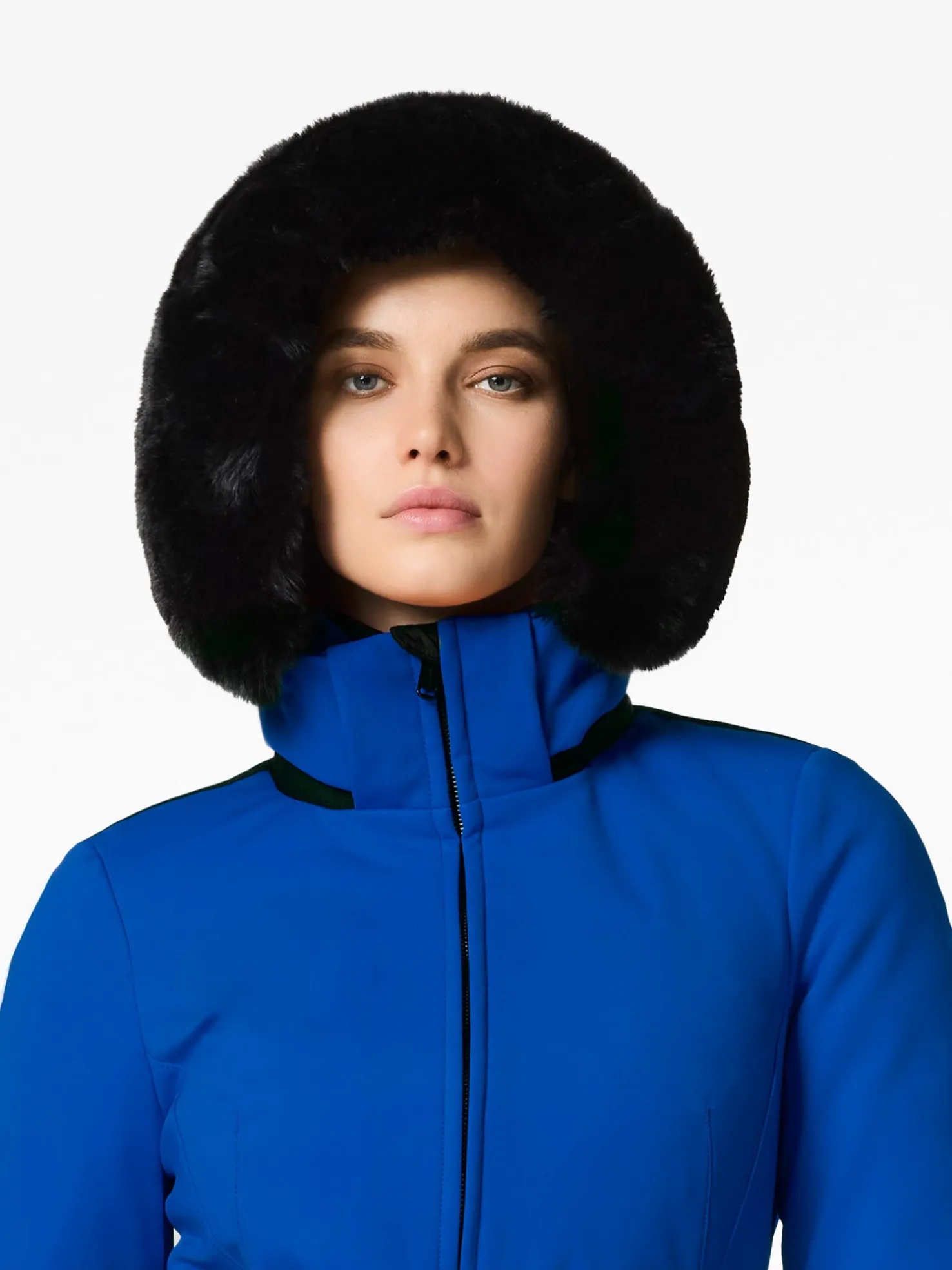 Hida Faux Border Ski Jacket