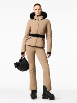 Hida Faux Border Ski Jacket