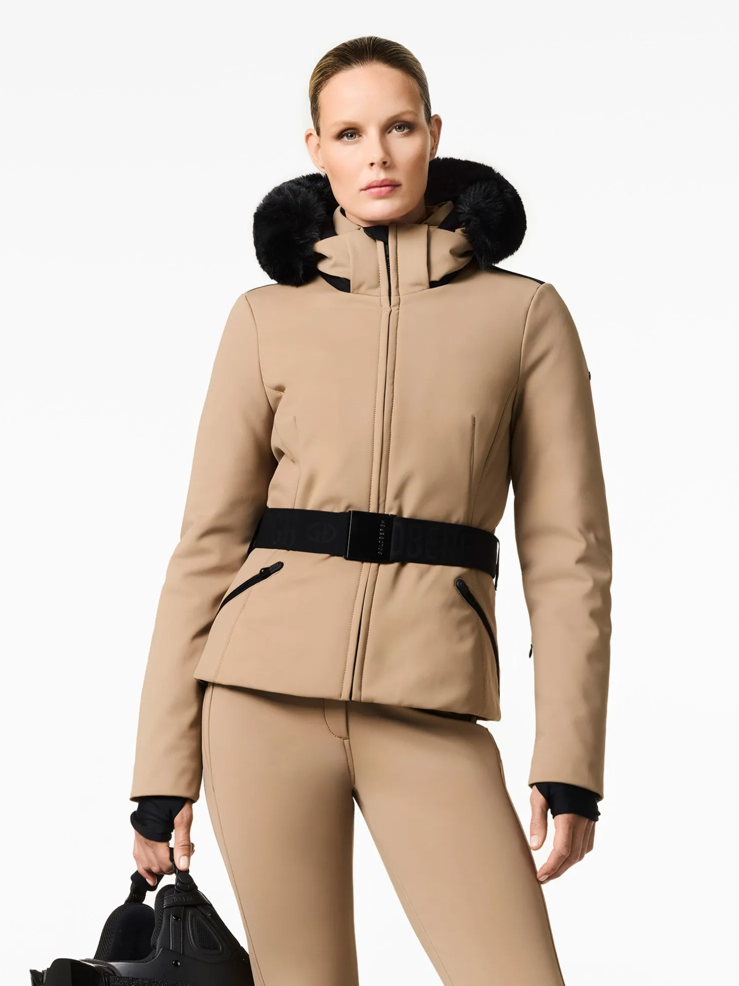 Hida Faux Border Ski Jacket