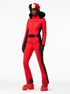 PARRY FAUX BORDER Ski Suit
