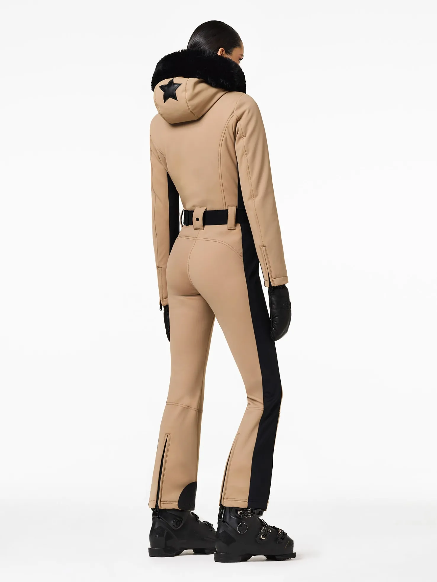 PARRY FAUX BORDER Ski Suit