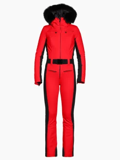 PARRY LONG FAUX BORDER Ski Suit