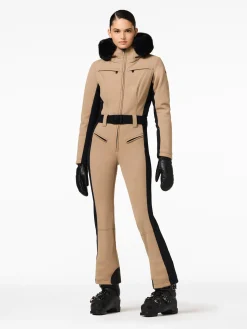 PARRY LONG FAUX BORDER Ski Suit